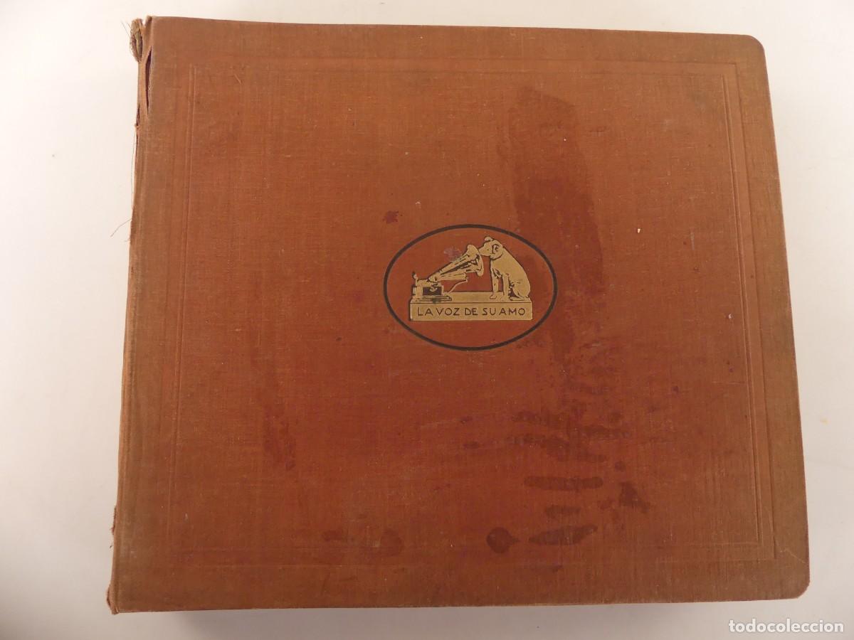 Discos de pizarra: CARPETA CON COLECCION LOTE DE 12 DISCOS DE PIZARRA