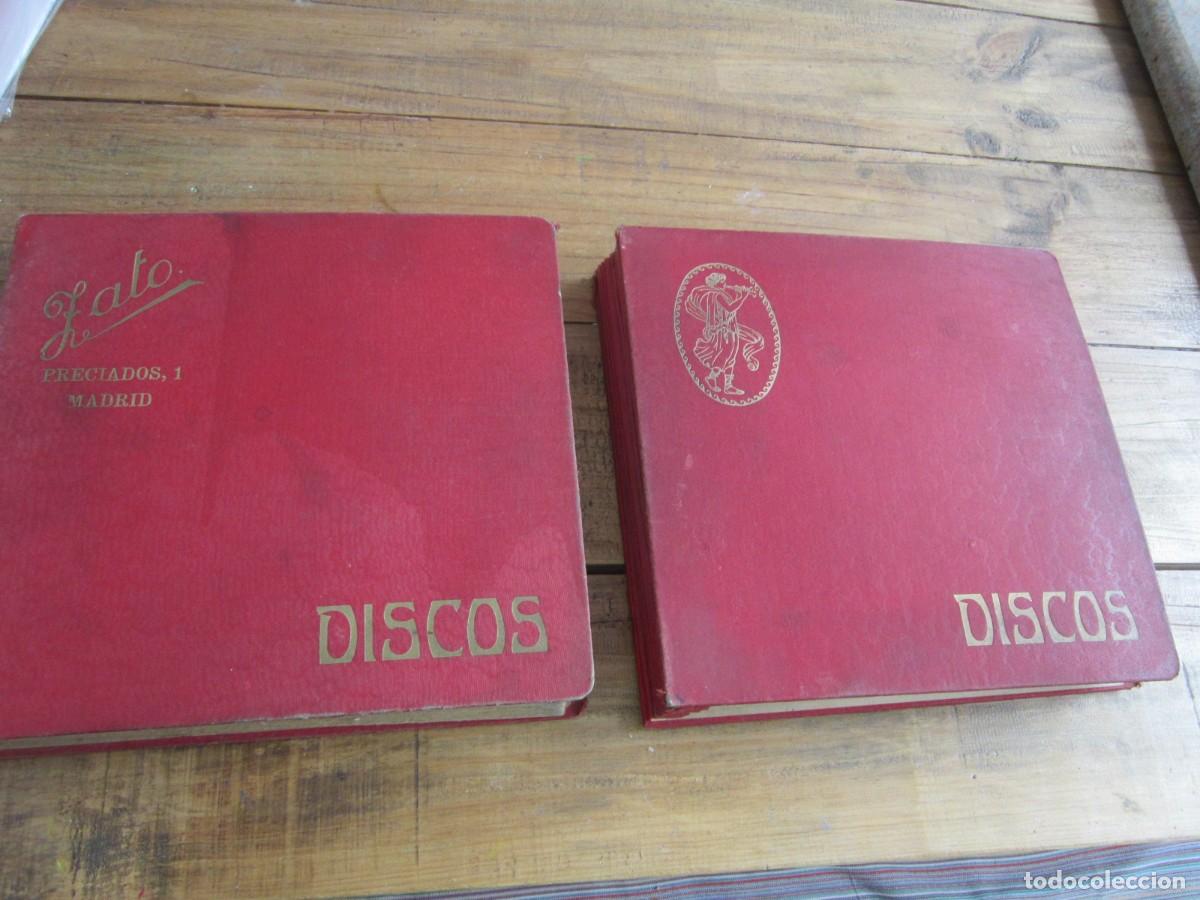 Discos de pizarra: LOTE DOS ESTUCHES CON 23 DISCOS DE PIZARRA VARIADO. FLAMENCO, ETC VER RELACI&Oacute;N Y FOTOS