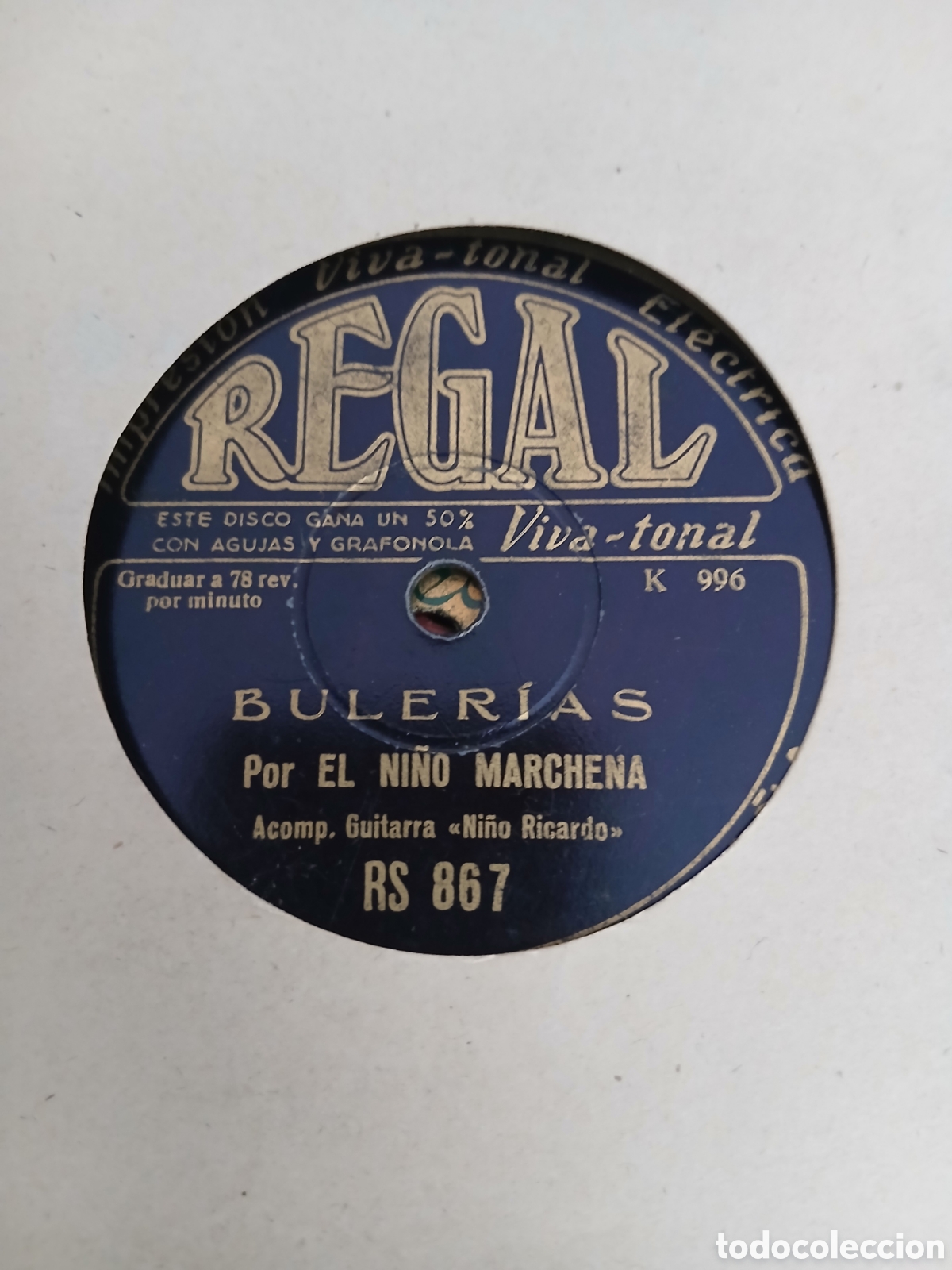 Discos de pizarra: Album 12 Discos pizarra Flamenco
