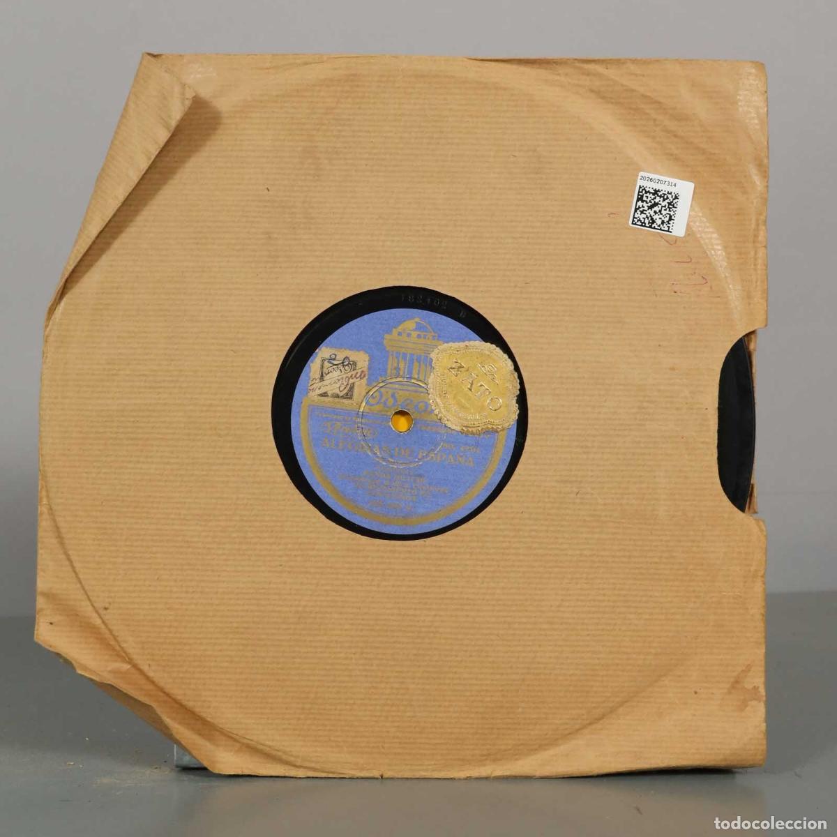 Discos de pizarra: DISCO DE PIZARRA. MELODIAS DE ESPA&Ntilde;A. GALLITO - Foto 2
