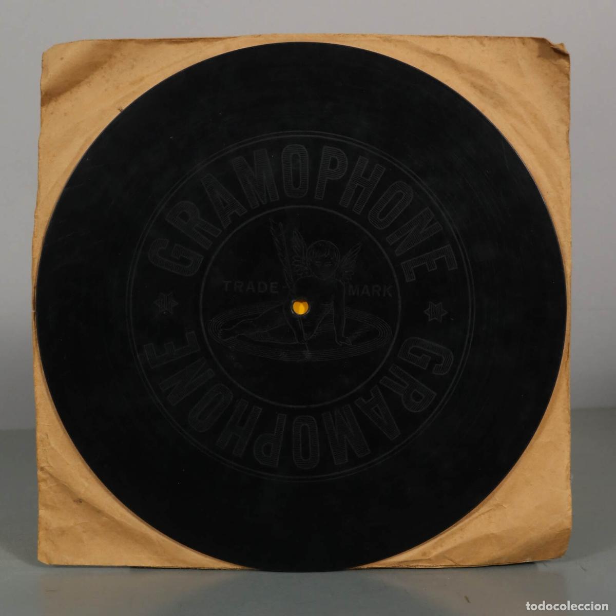 Discos de pizarra: DISCO DE PIZARRA. CINEMATOGRAFO NACIONAL. BANDA DE CAZADORES DE LLERENA