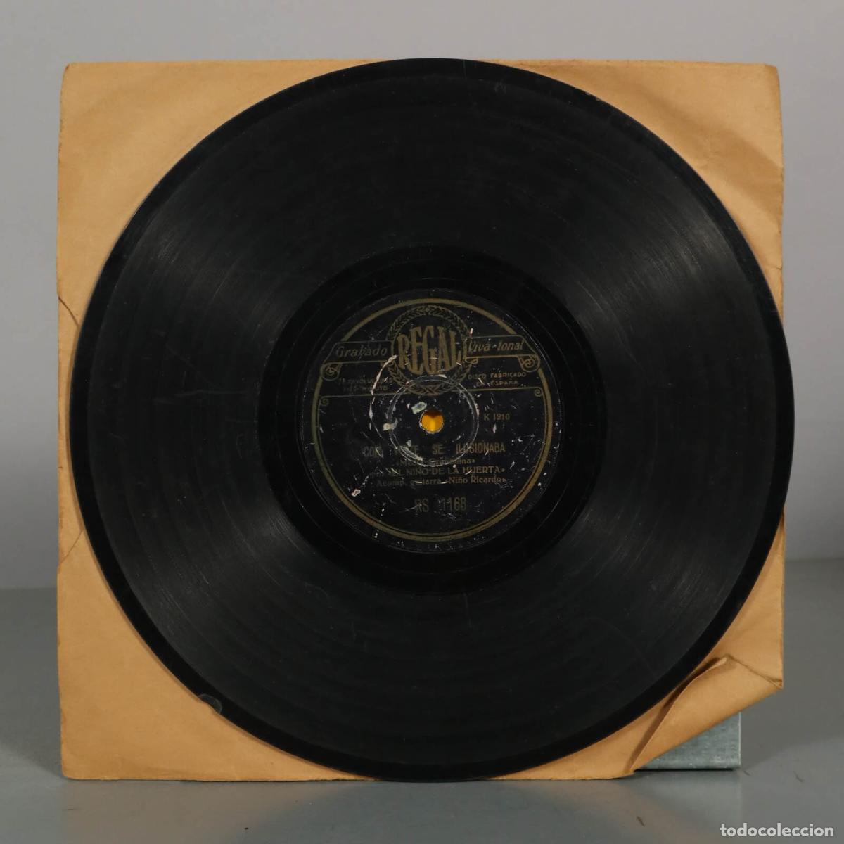 Discos de pizarra: DISCO DE PIZARRA. QUE YO A MI MADRE. CON VERTE SE ILUSIONABA. NI&Ntilde;O DE LA HUERTA. NI&Ntilde;O RICARDO