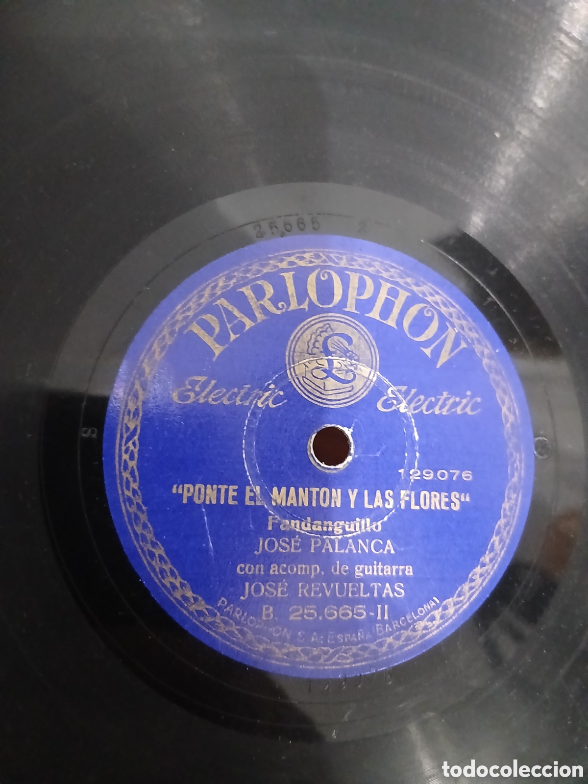 Discos de pizarra: Disco pizarra Jose Palanca