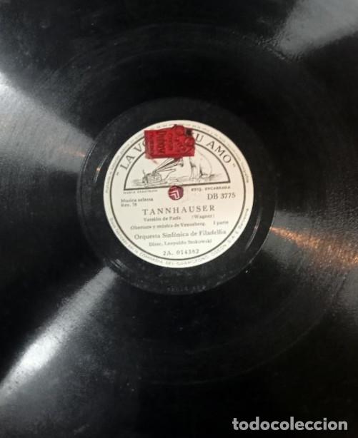 Discos de pizarra: 12&rdquo; WAGNER - Tannhauser (Parte 1 & 2) Leopold Stokowski & Philadelphia Orq - LVDSA DB 3775