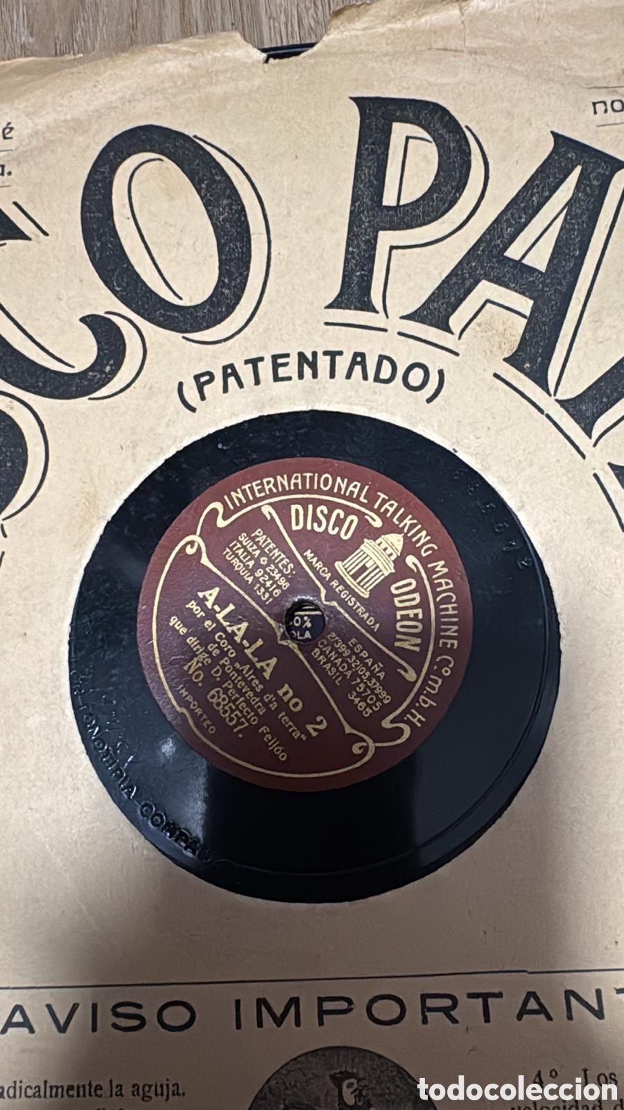 Discos de pizarra: Disco Pizarra Gallego A-La-La