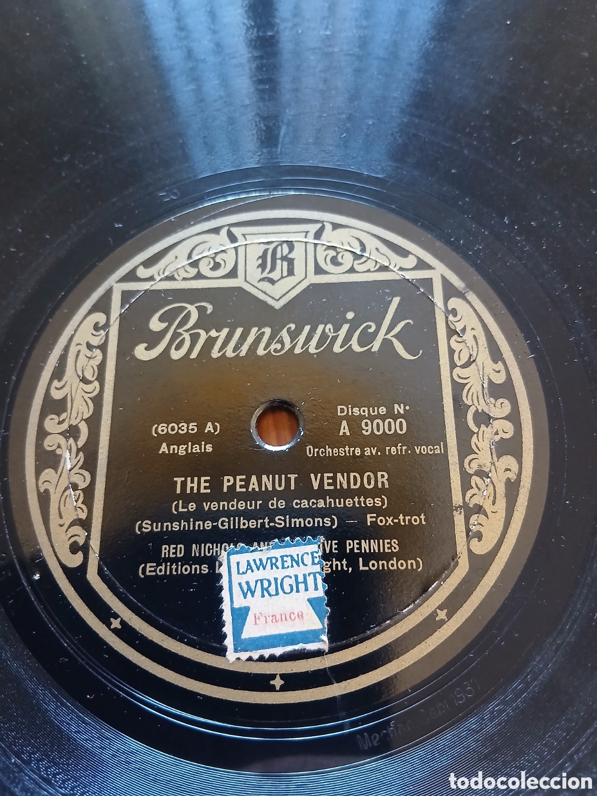 Discos de pizarra: Red Nichols &rdquo;peanut vendor/ sweet rosita&rdquo;