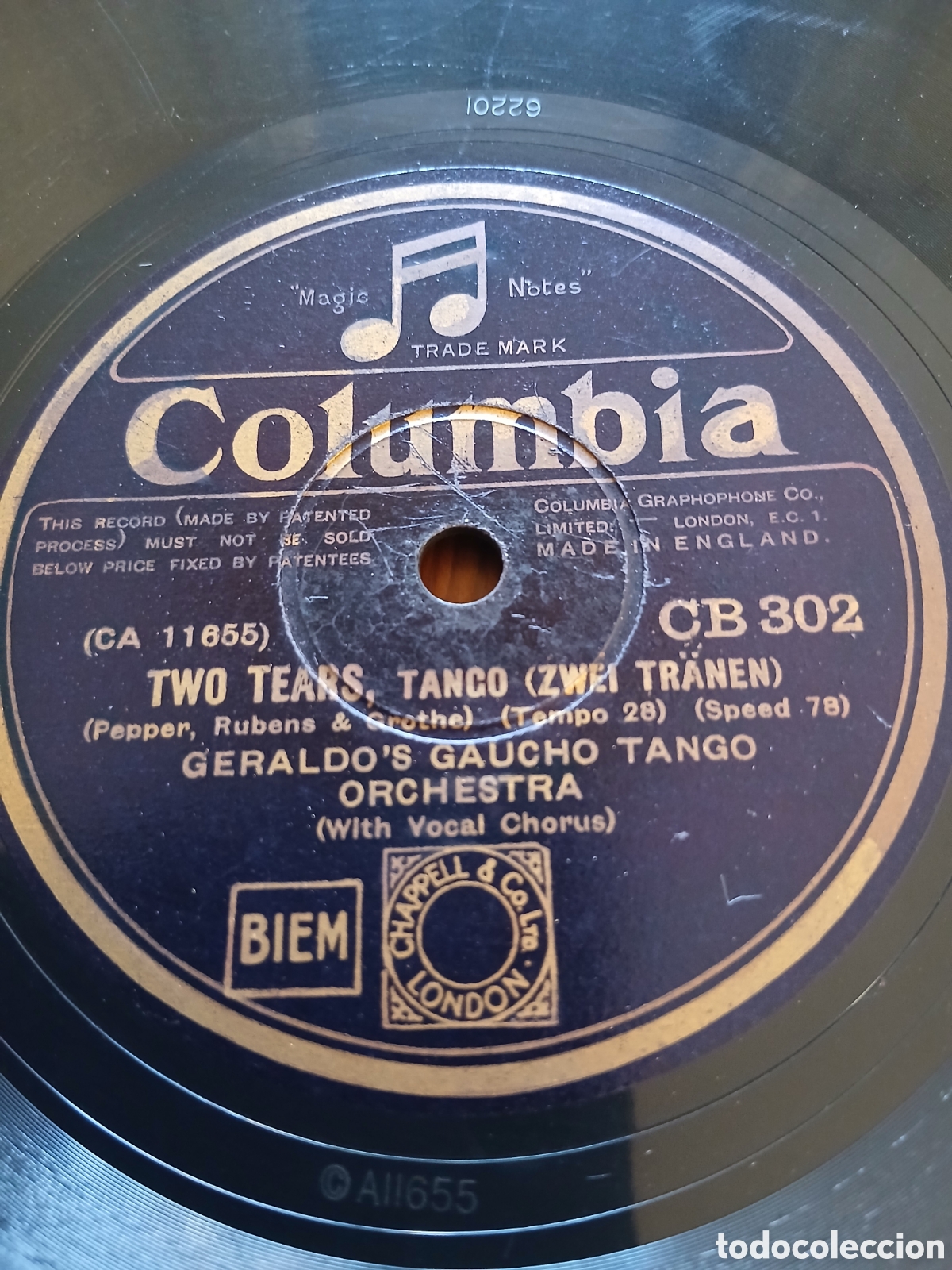 Discos de pizarra: Geraldo&rdquo;s gaucho tango orchestra - Foto 3
