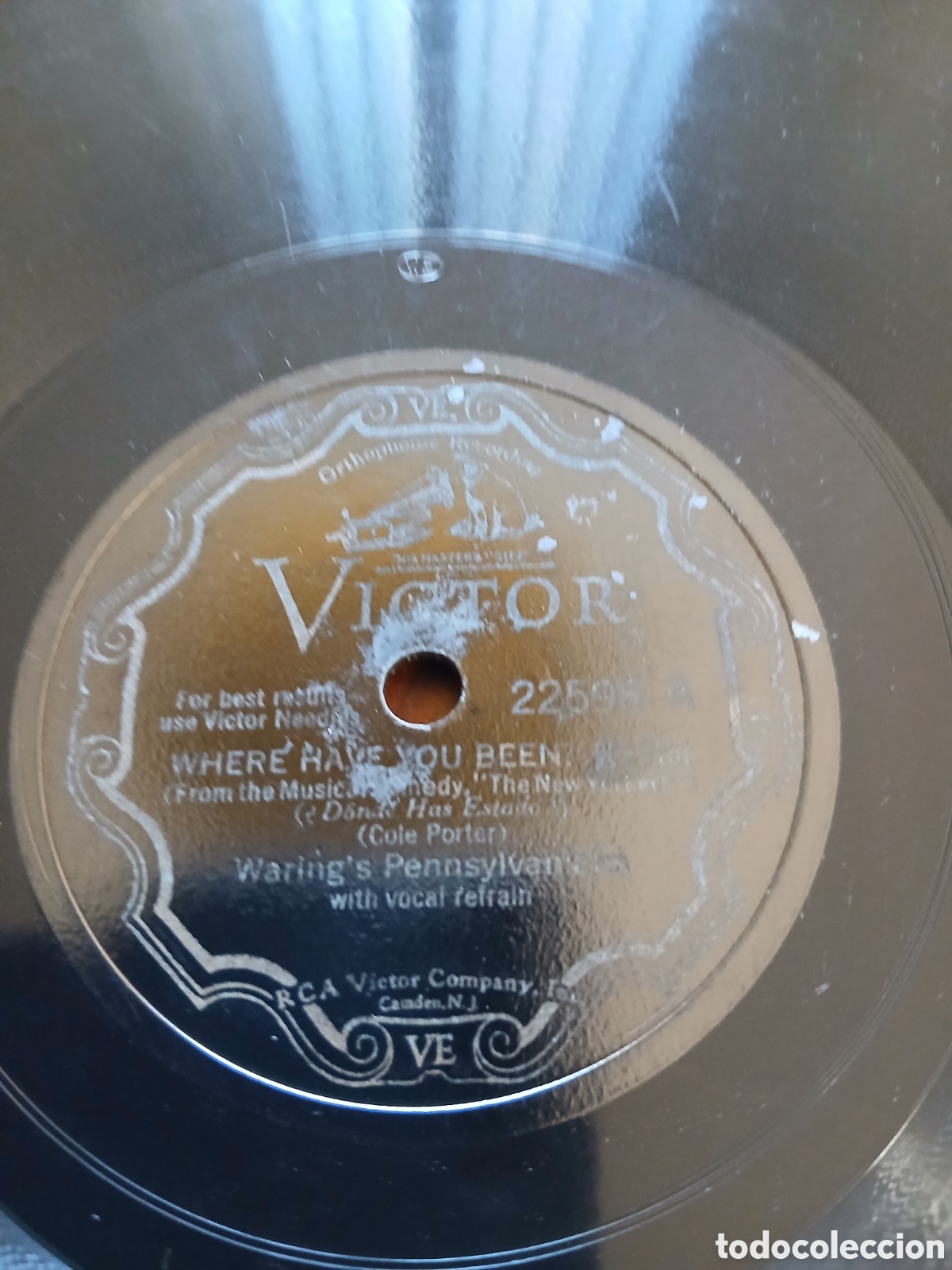 Discos de pizarra: Waring&rsquo;s Pennsylvanians* &lrm;&ndash; Where Have You Been? / Love For Sale