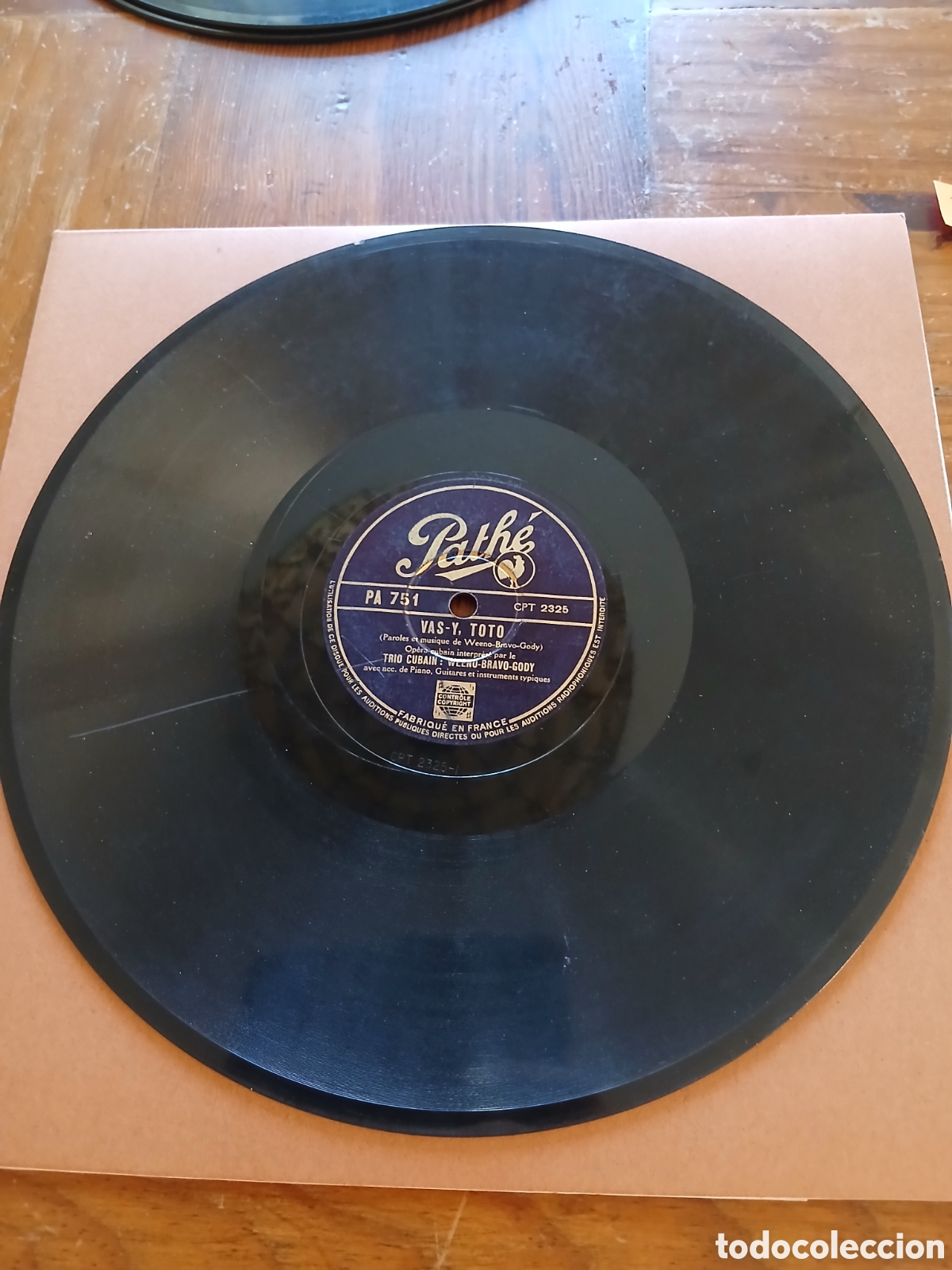 Discos de pizarra: Trio cubain lote. Weeno, Bravo, Gody - Foto 8