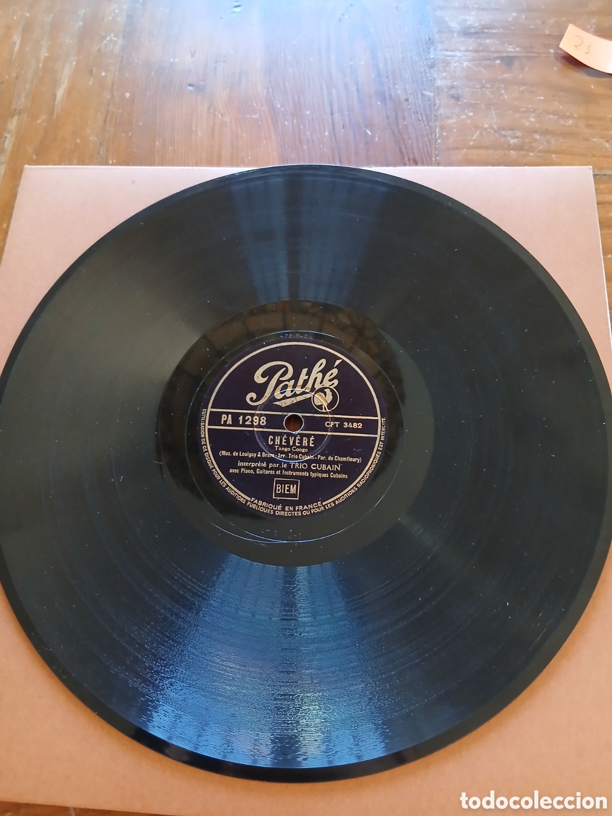 Discos de pizarra: Trio cubain lote. Weeno, Bravo, Gody - Foto 10
