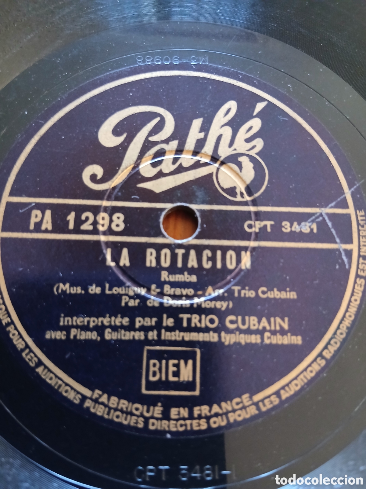 Discos de pizarra: Trio cubain lote. Weeno, Bravo, Gody - Foto 11