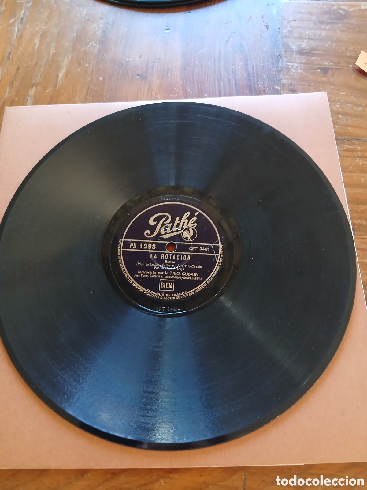 Discos de pizarra: Trio cubain lote. Weeno, Bravo, Gody - Foto 12