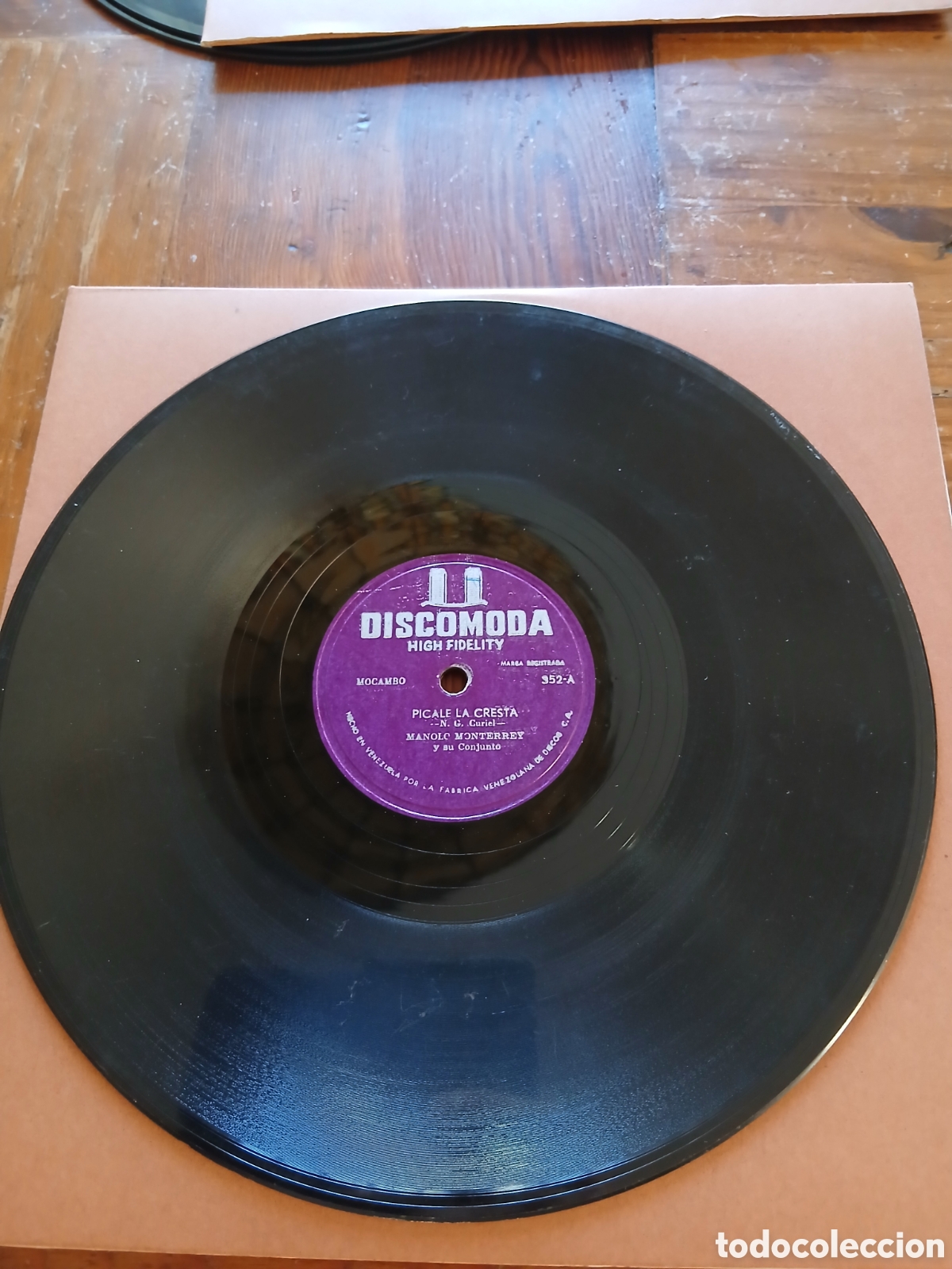 Discos de pizarra: Manolo Monterrey en su conjunto - Foto 2