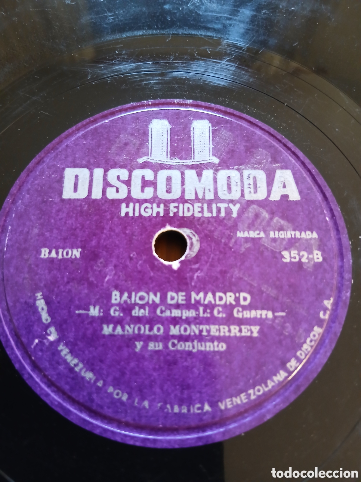 Discos de pizarra: Manolo Monterrey en su conjunto - Foto 3