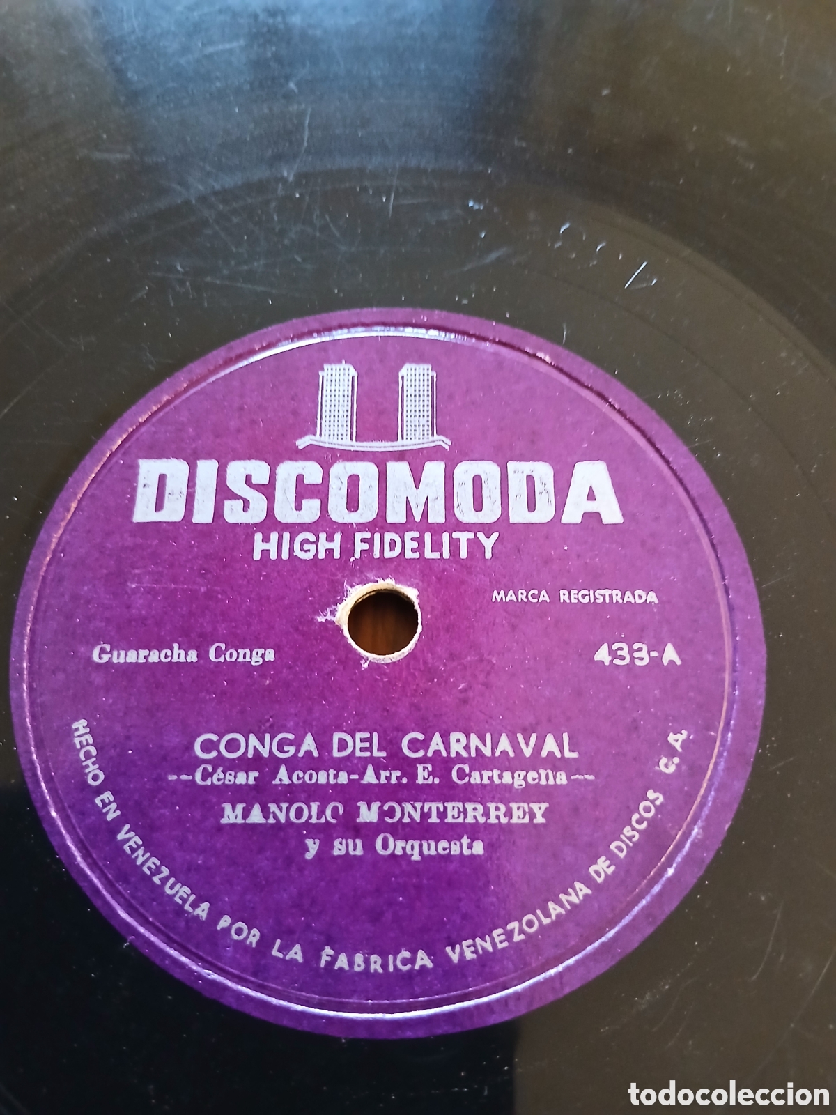 Discos de pizarra: Manolo Monterrey y su orquesta - Foto 3