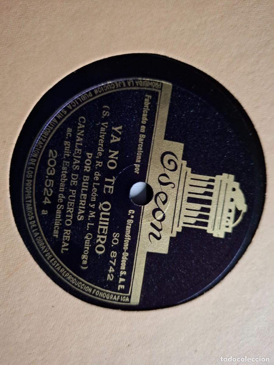 Discos de pizarra: Lote 10 discos de pizarra 78 rpm flamenco copla &ndash; Muestra / Invendible