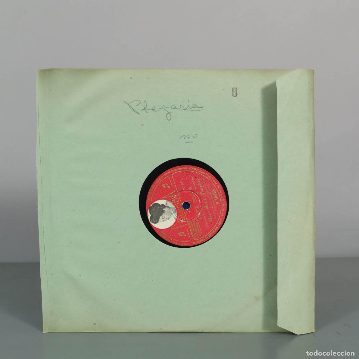 Discos de pizarra: DISCO DE PIZARRA. MARIA BONITA - PECADORA Ana Mar&iacute;a Gonz&aacute;lez