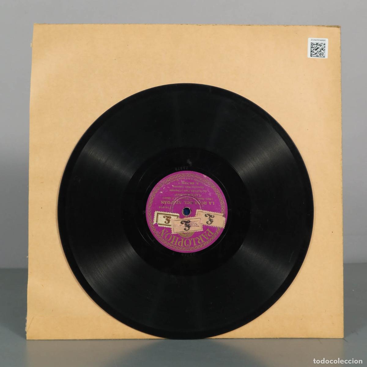 Discos de pizarra: DISCO DE PIZARRA. La Rosa del Azafr&aacute;n - GUERRERO - Foto 3