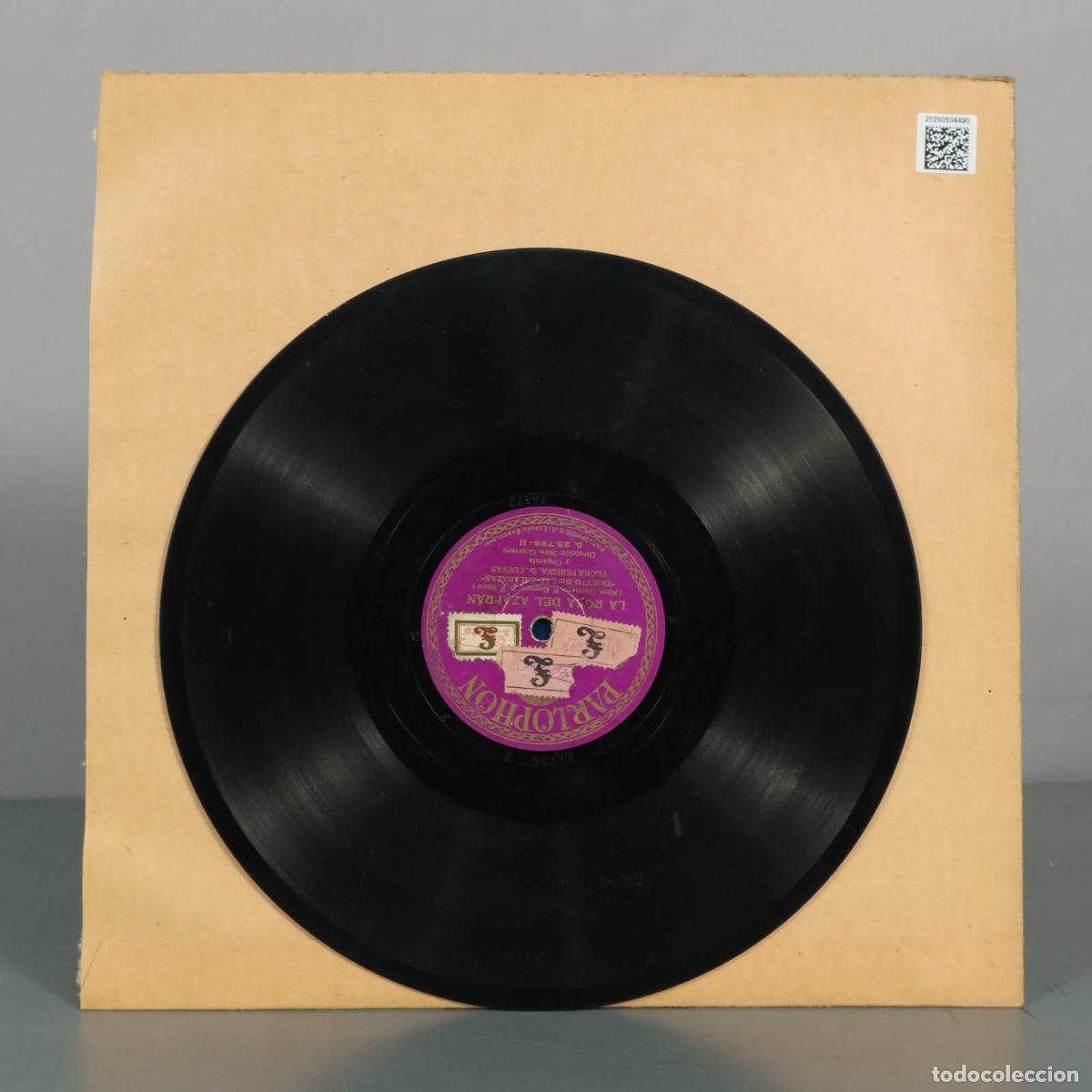 Discos de pizarra: DISCO DE PIZARRA. La Rosa del Azafr&aacute;n - GUERRERO - Foto 4