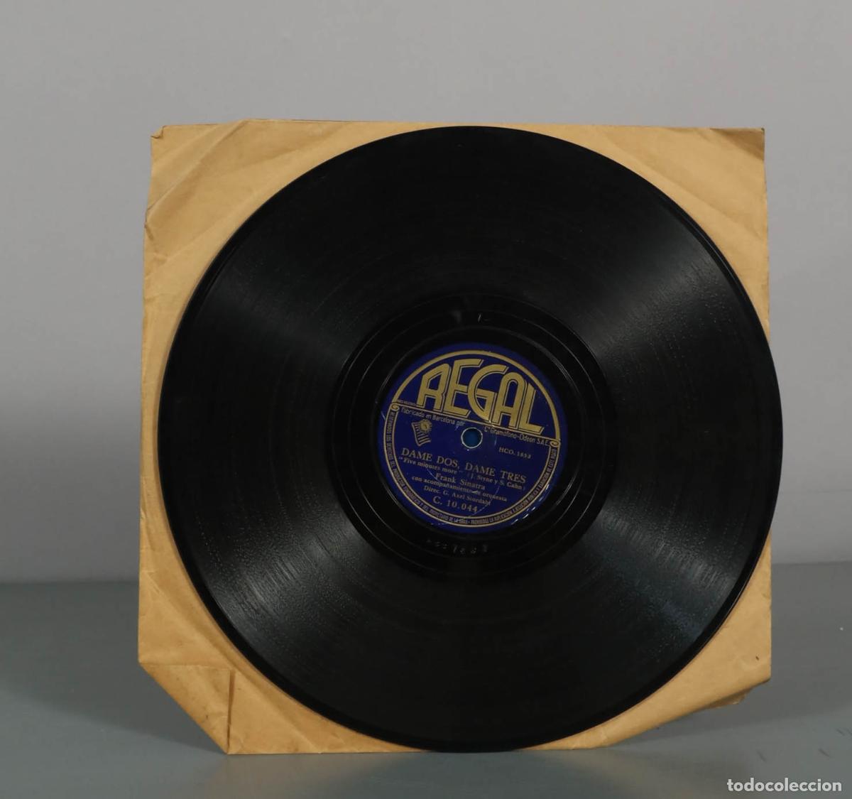 Discos de pizarra: DISCO DE PIZARRA. Dame dos, dame tres / Algo viejo, algo nuevo - Frank Sinatra, Axel Stordahl