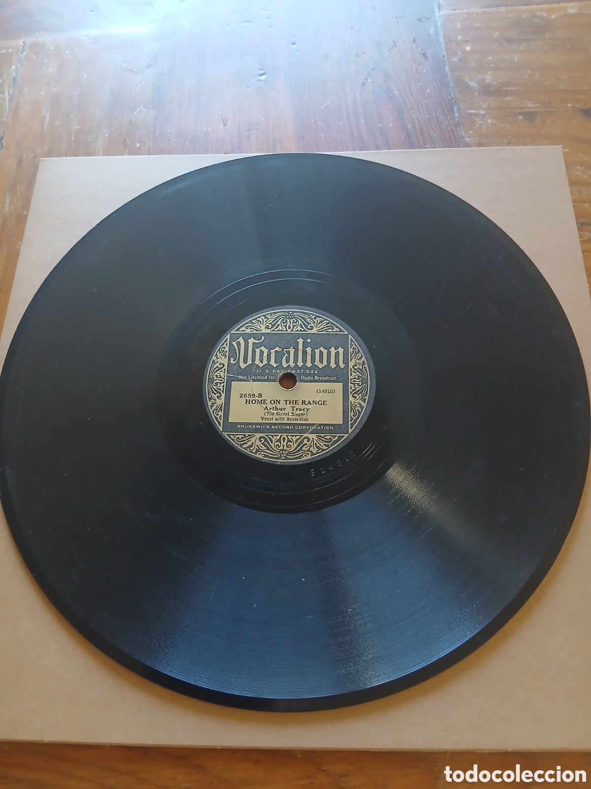 Discos de pizarra: Arthur Tracy vocalion - Foto 4