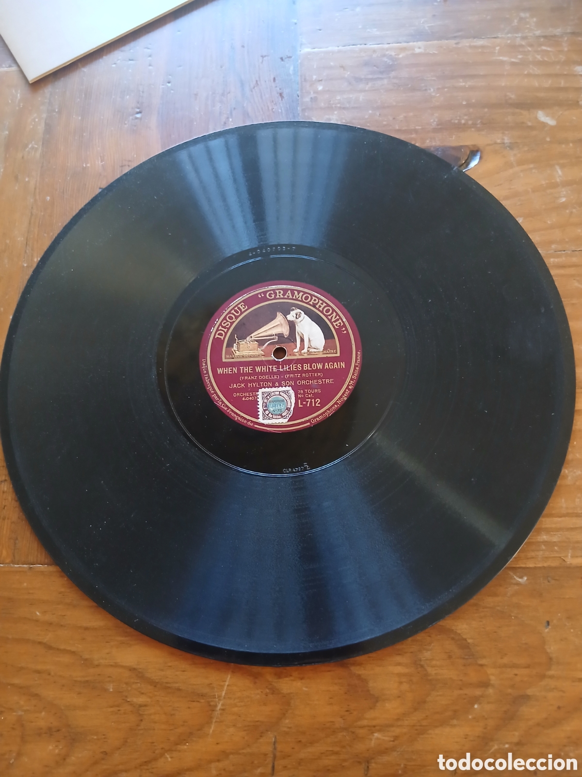 Discos de pizarra: Jack Hylton Disco 12&rdquo; pizarra - Foto 2