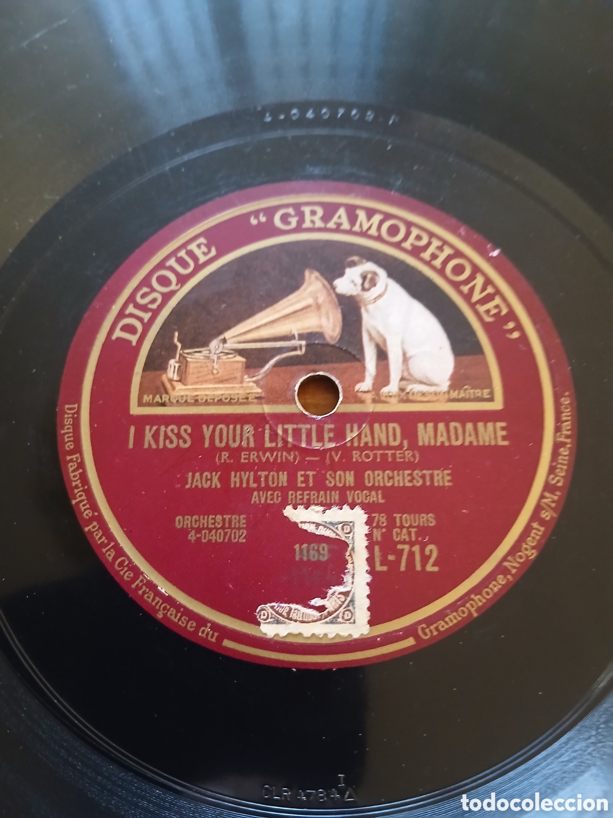 Discos de pizarra: Jack Hylton Disco 12&rdquo; pizarra - Foto 3