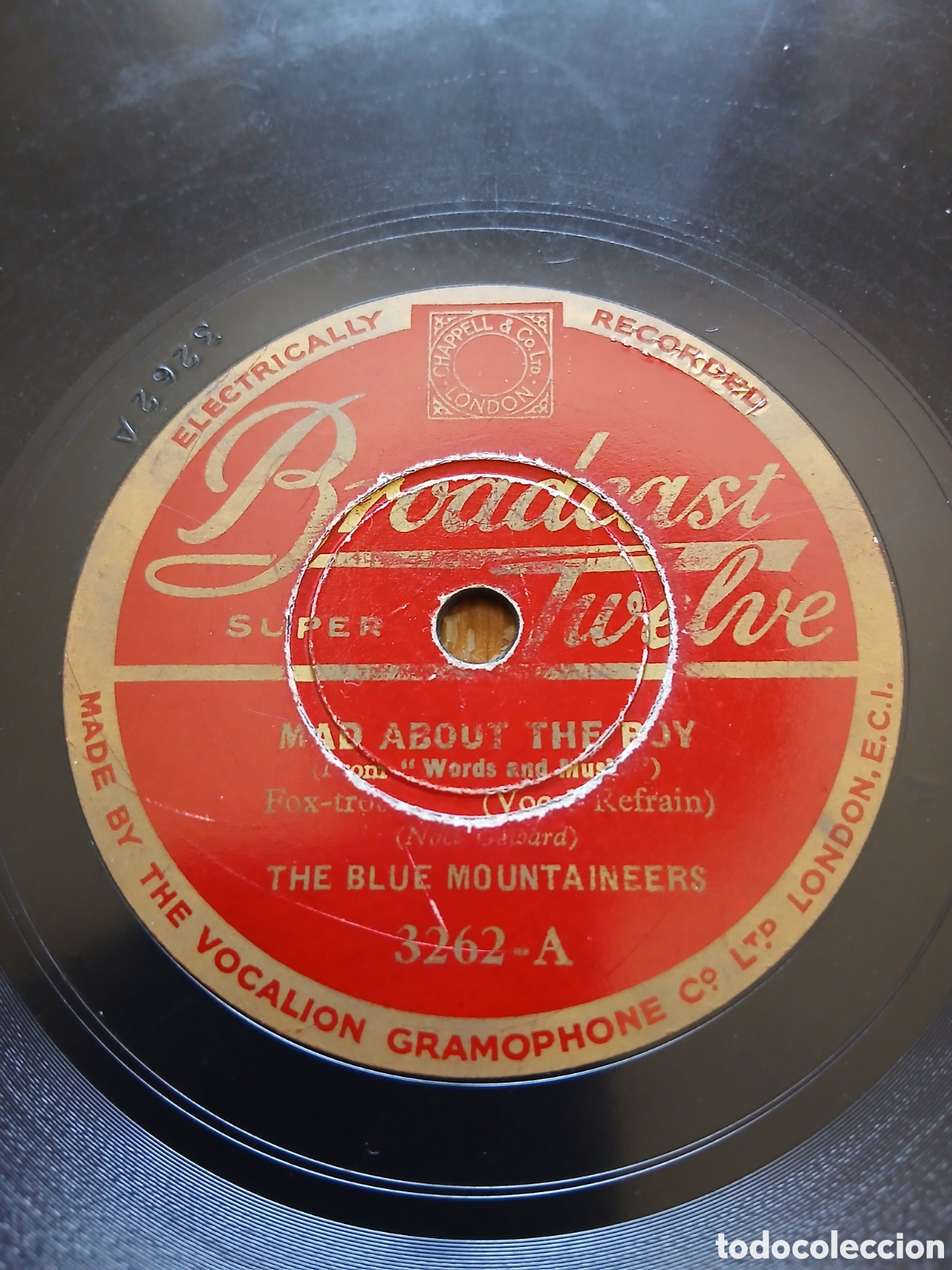 Discos de pizarra: The blue Mountaineers- Broadcst twelve