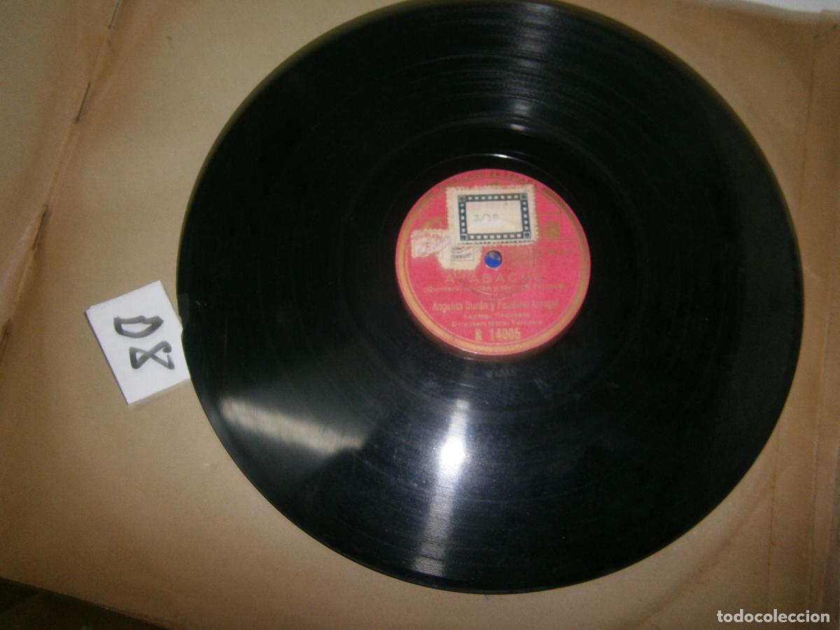 Discos de pizarra: ANTIGUO DISCO DE PIZARRA - AZABACHE (FAUSTINO ARREGUI) - Foto 2