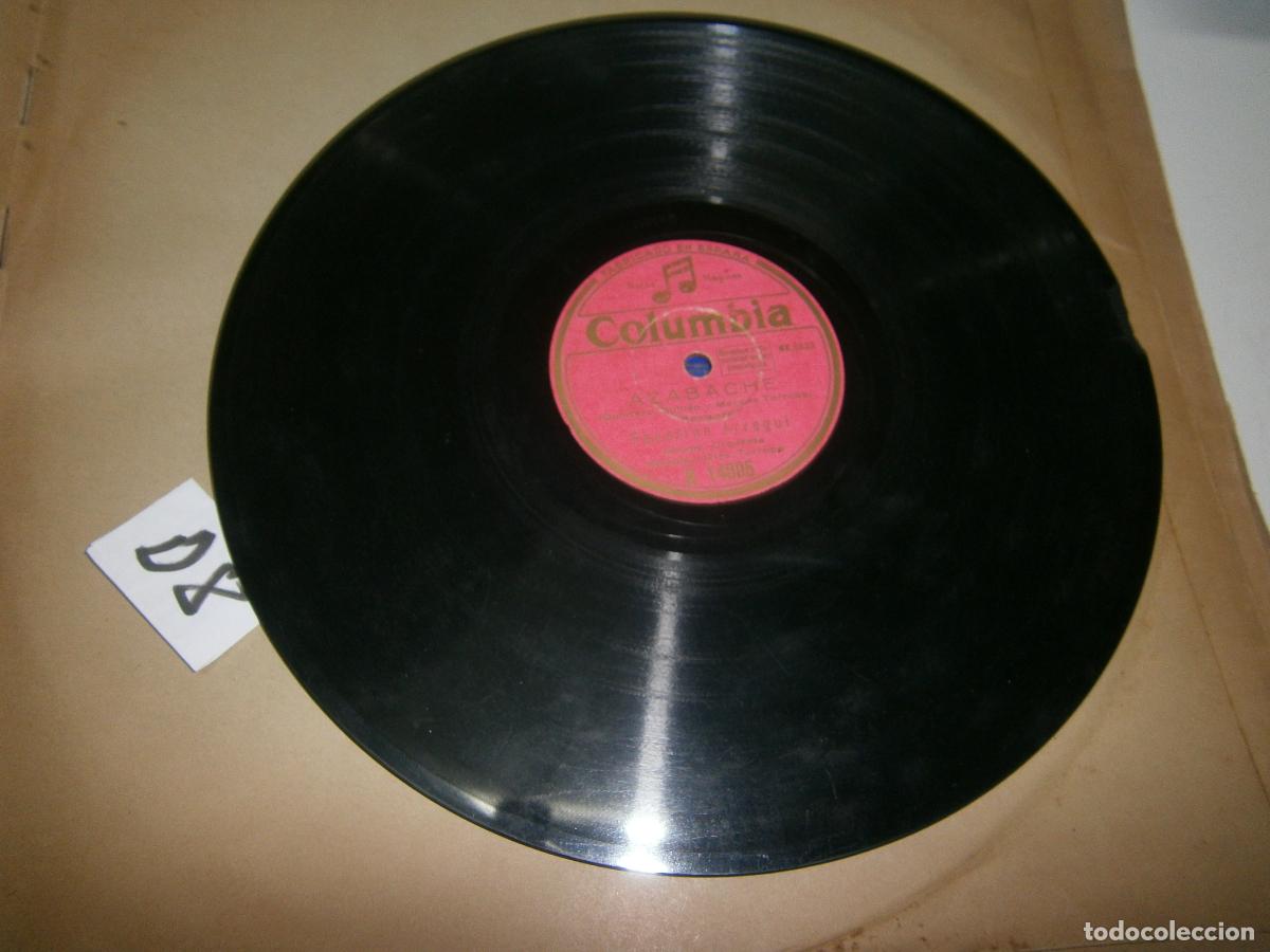 Discos de pizarra: ANTIGUO DISCO DE PIZARRA - AZABACHE (FAUSTINO ARREGUI)