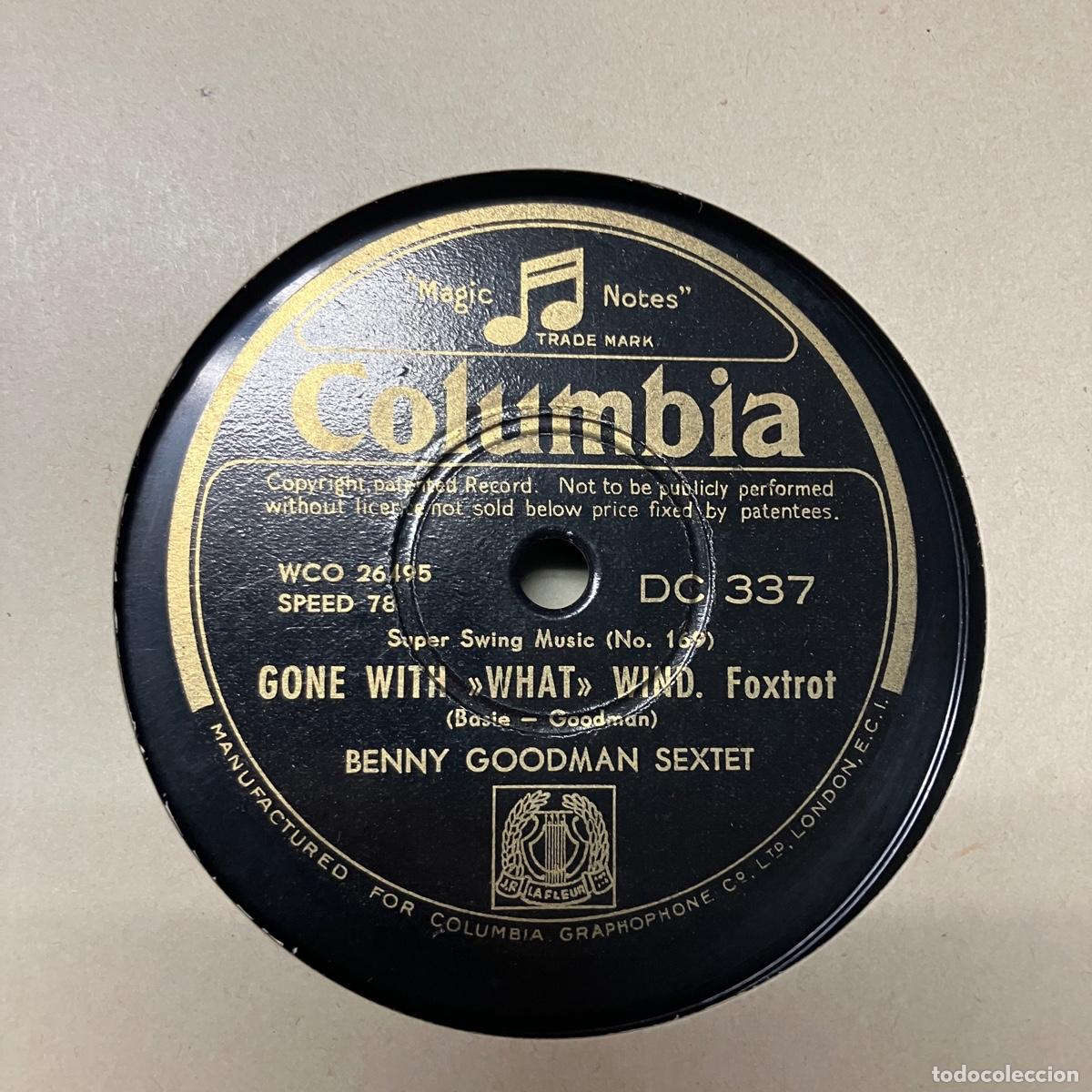 Discos de pizarra: BENNY GOODMAN &ndash; LOTE 10 DISCOS PIZARRA - Foto 2