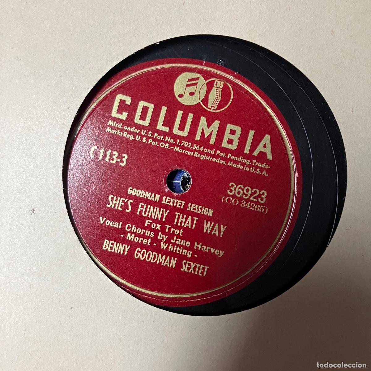 Discos de pizarra: BENNY GOODMAN &ndash; LOTE 10 DISCOS PIZARRA - Foto 4