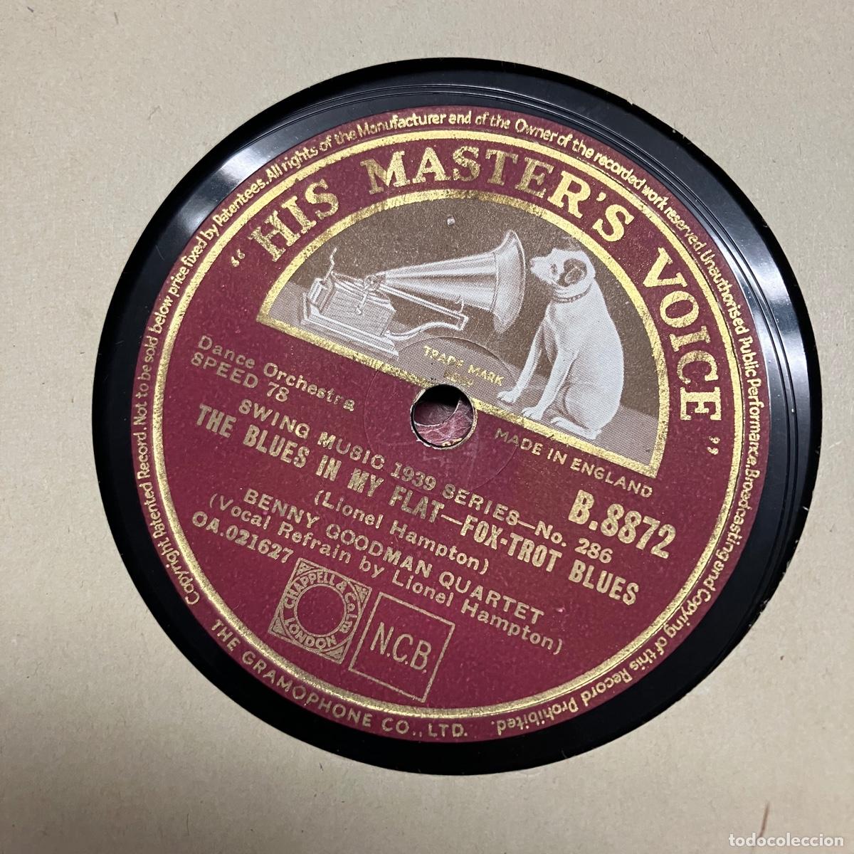 Discos de pizarra: BENNY GOODMAN &ndash; LOTE 10 DISCOS PIZARRA - Foto 8