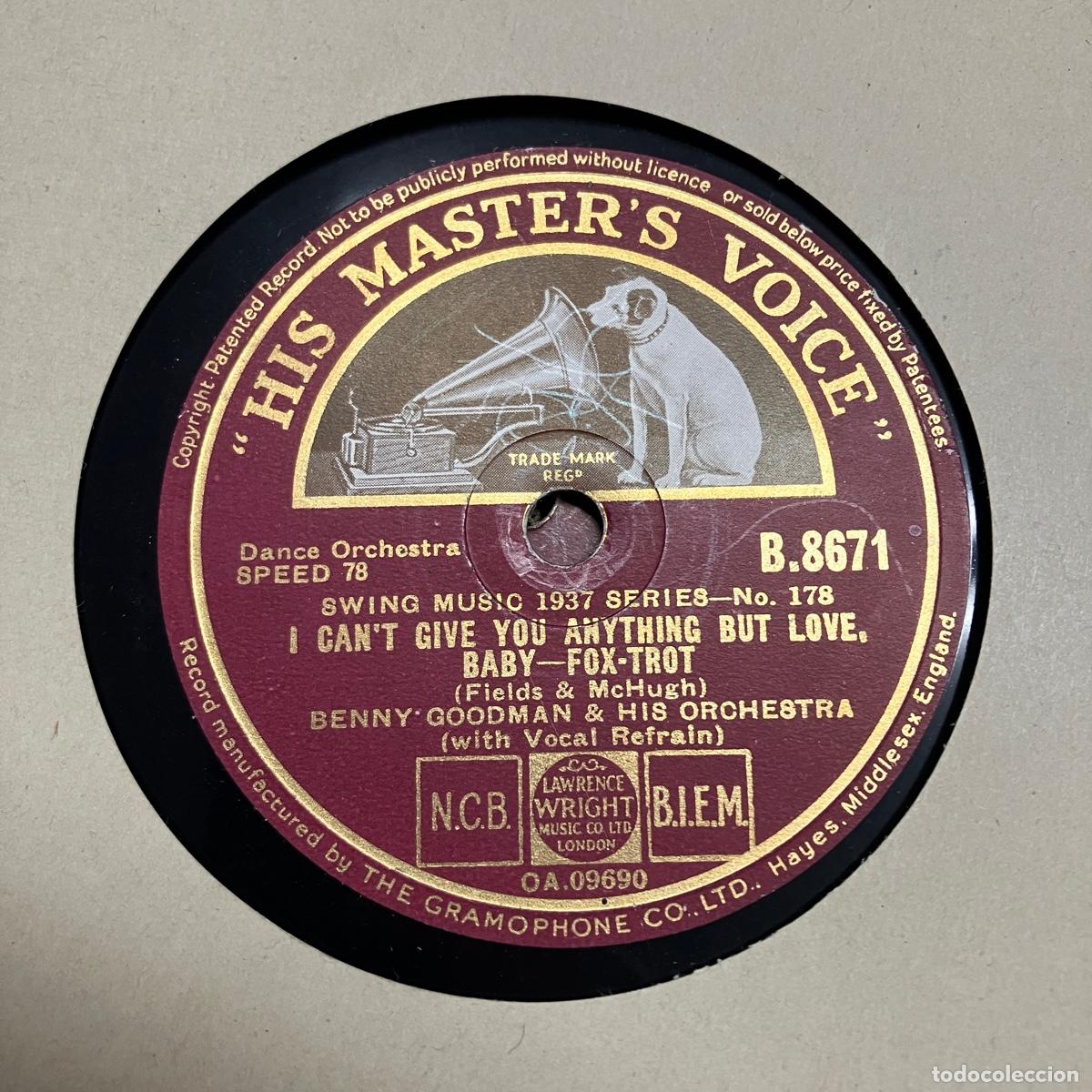 Discos de pizarra: BENNY GOODMAN &ndash; LOTE 10 DISCOS PIZARRA - Foto 9