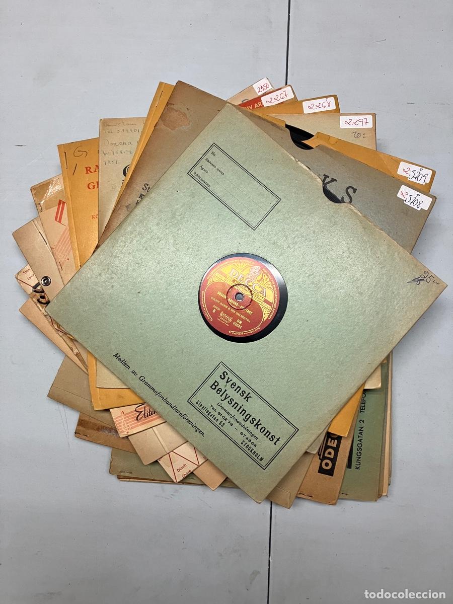 Discos de pizarra: COUNT BASIE &ndash; LOTE 10 DISCOS PIZARRA