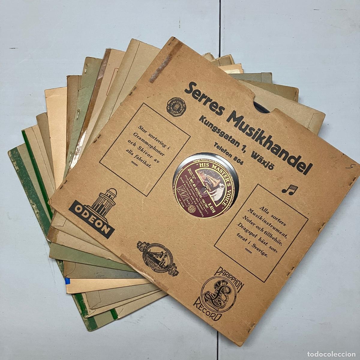 Discos de pizarra: DUKE EELLINGTON &ndash; LOTE 10 DISCOS PIZARRA
