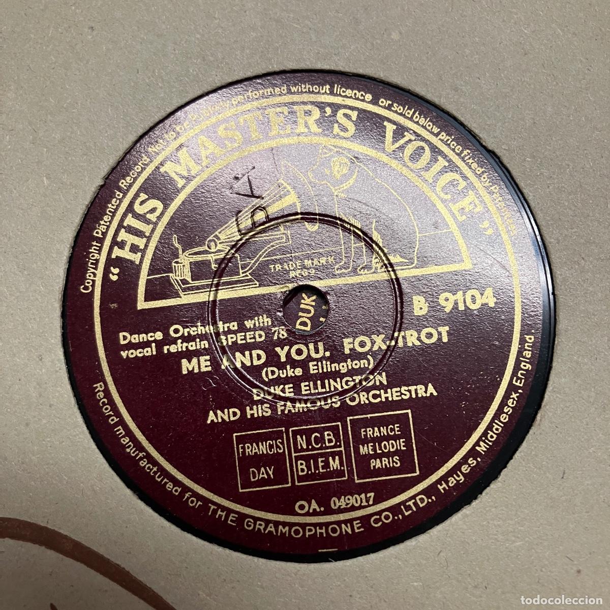 Discos de pizarra: DUKE ELLINGTON &ndash; LOTE 10 DISCOS PIZARRA - Foto 7