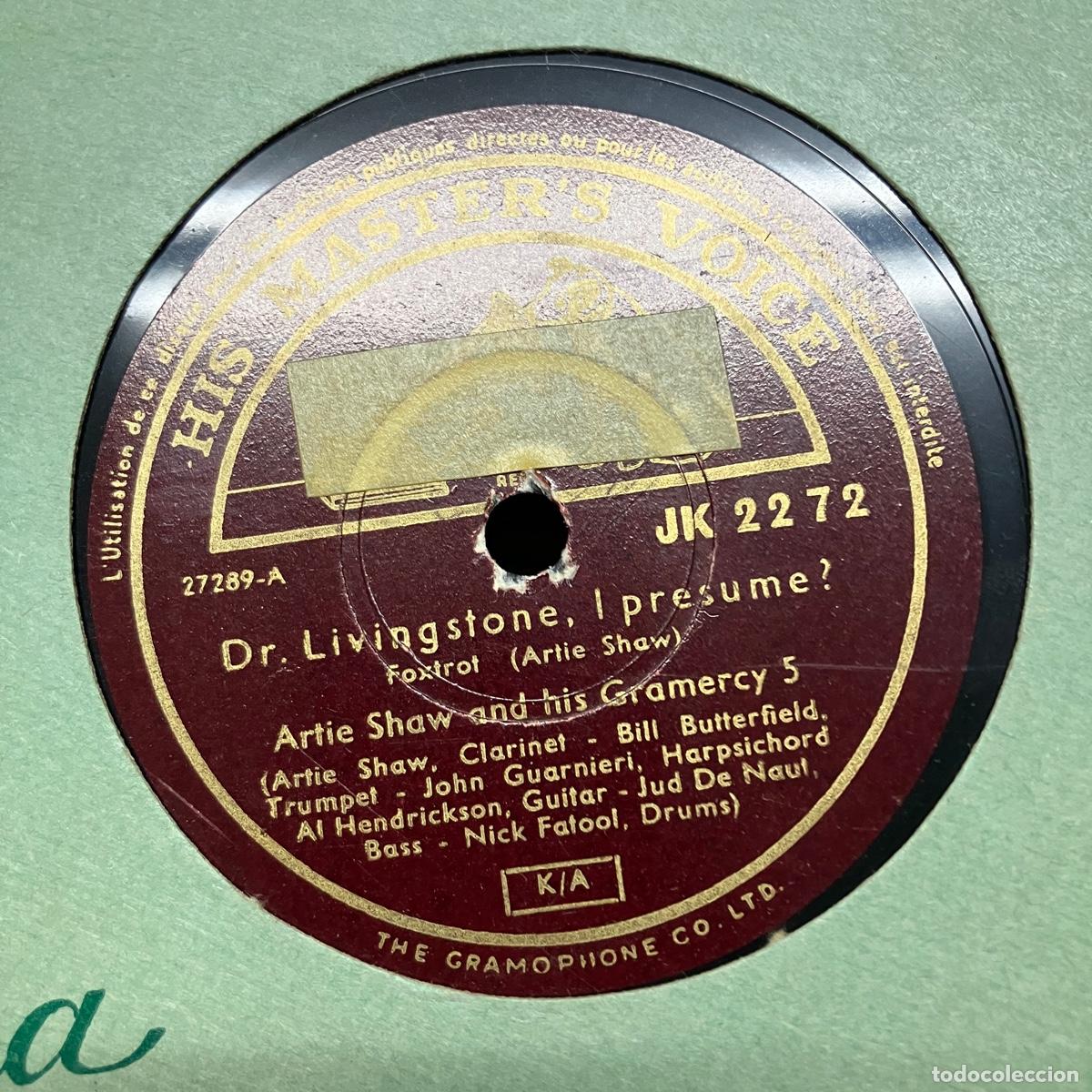 Discos de pizarra: ARTIE SHAW &ndash; LOTE 10 DISCOS PIZARRA - Foto 4