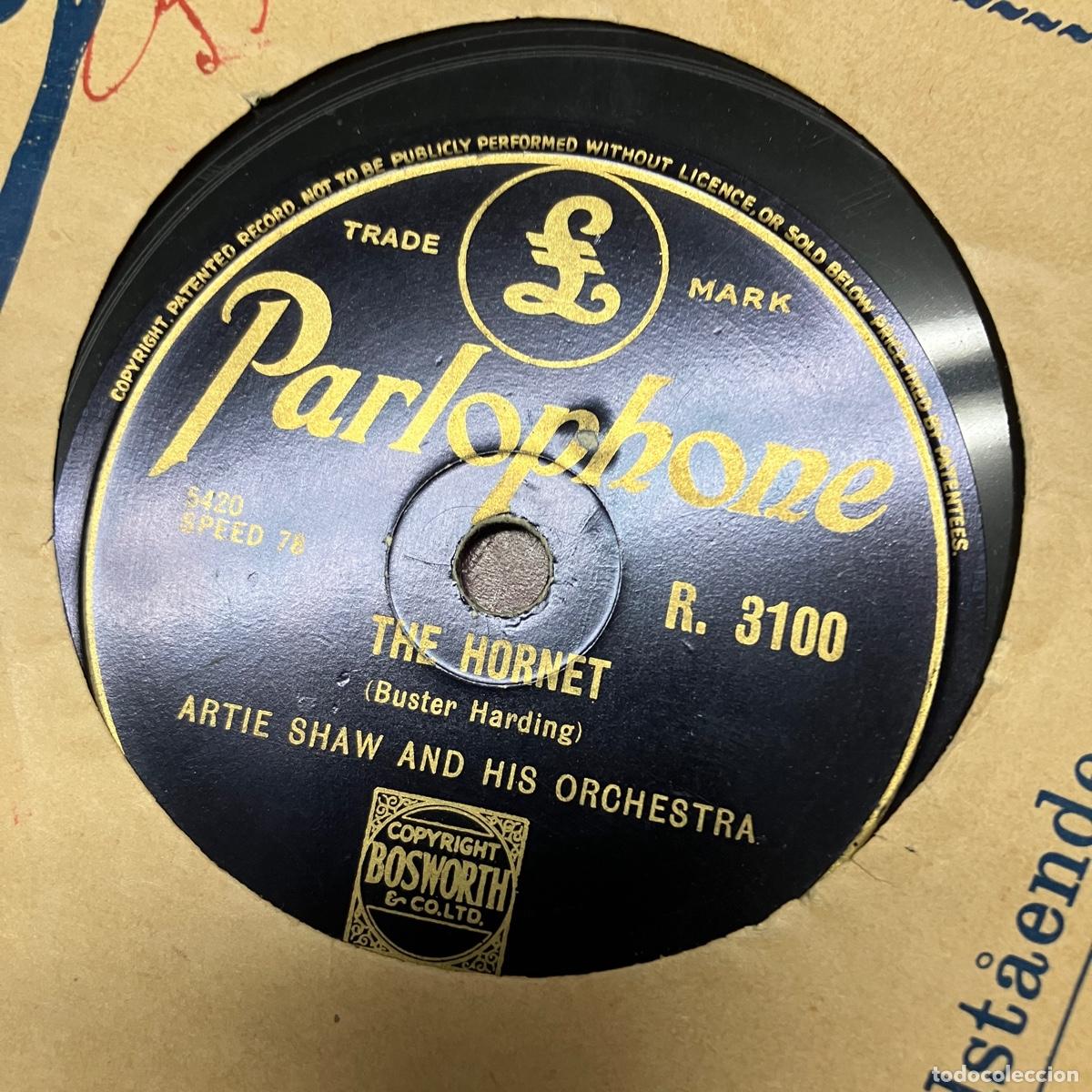 Discos de pizarra: ARTIE SHAW &ndash; LOTE 10 DISCOS PIZARRA - Foto 5