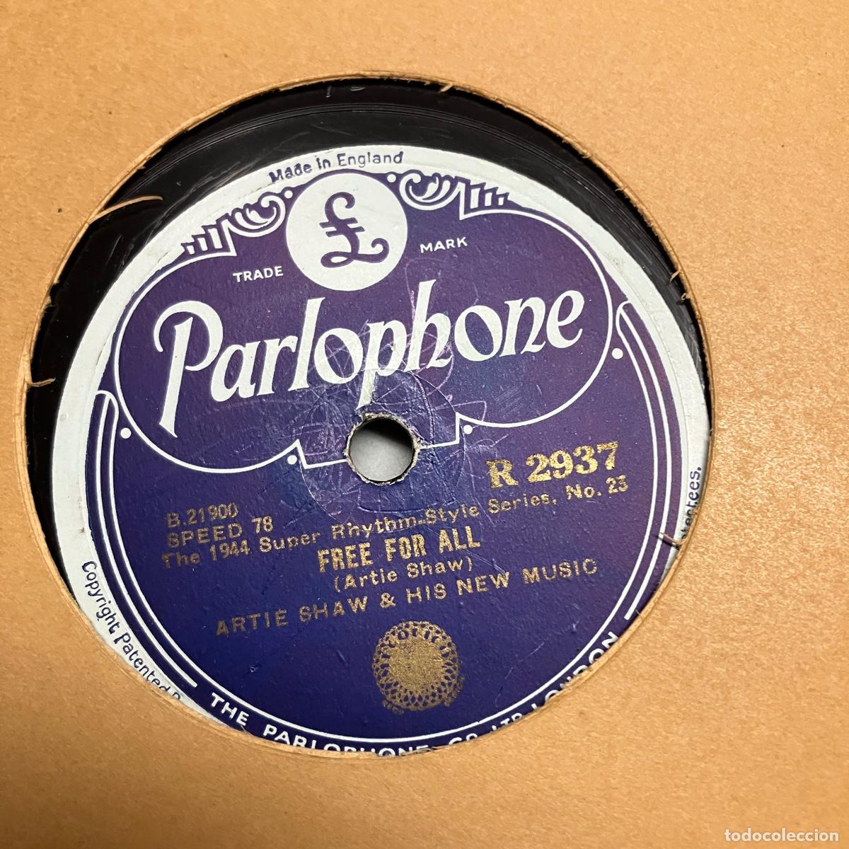 Discos de pizarra: ARTIE SHAW &ndash; LOTE 10 DISCOS PIZARRA - Foto 10