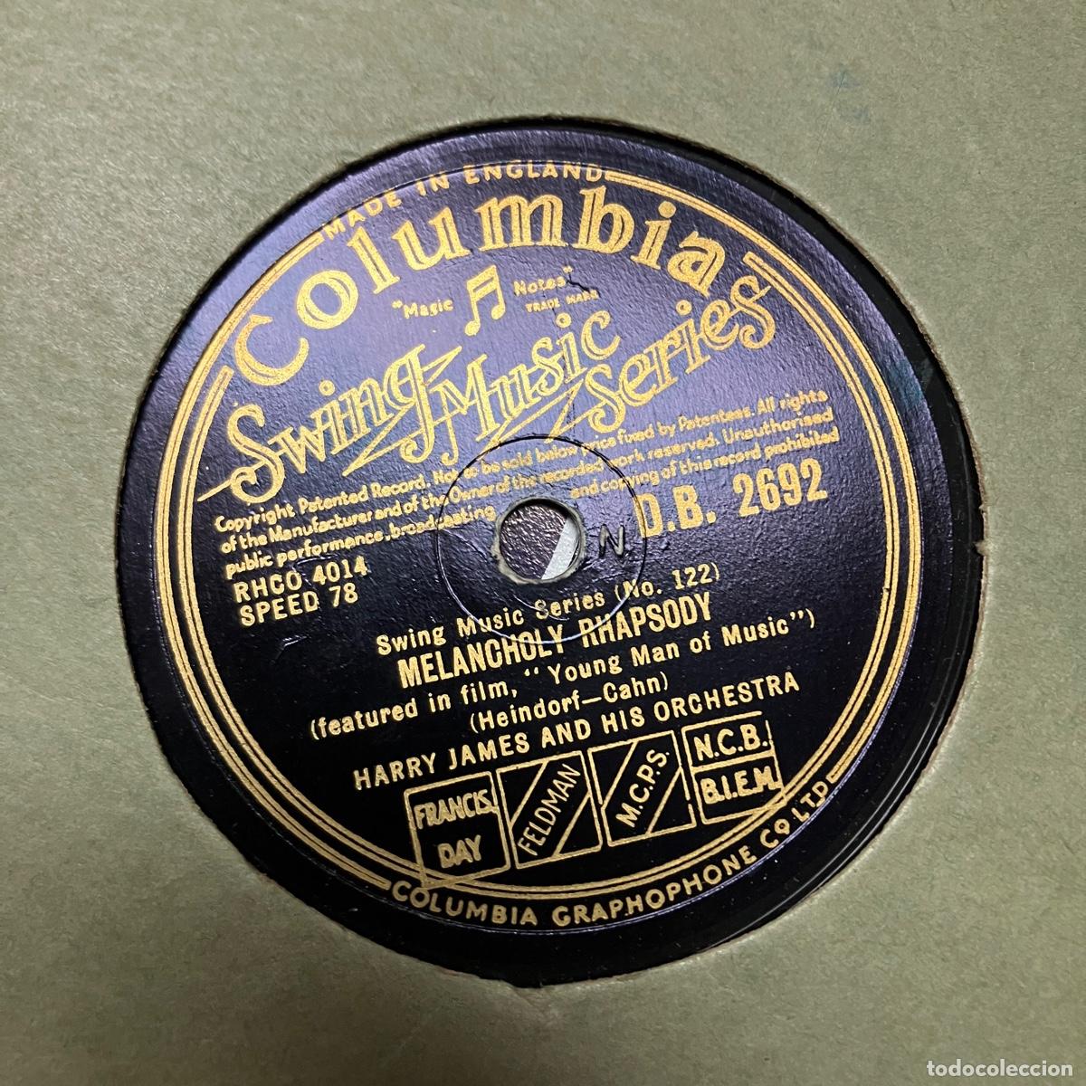 Discos de pizarra: SWING / JAZZ / BIG BANDS &ndash; LOTE 10 DISCOS PIZARRA - Foto 2