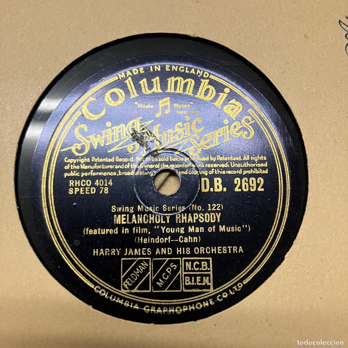 Discos de pizarra: SWING / JAZZ / BIG BANDS &ndash; LOTE 10 DISCOS PIZARRA - Foto 8