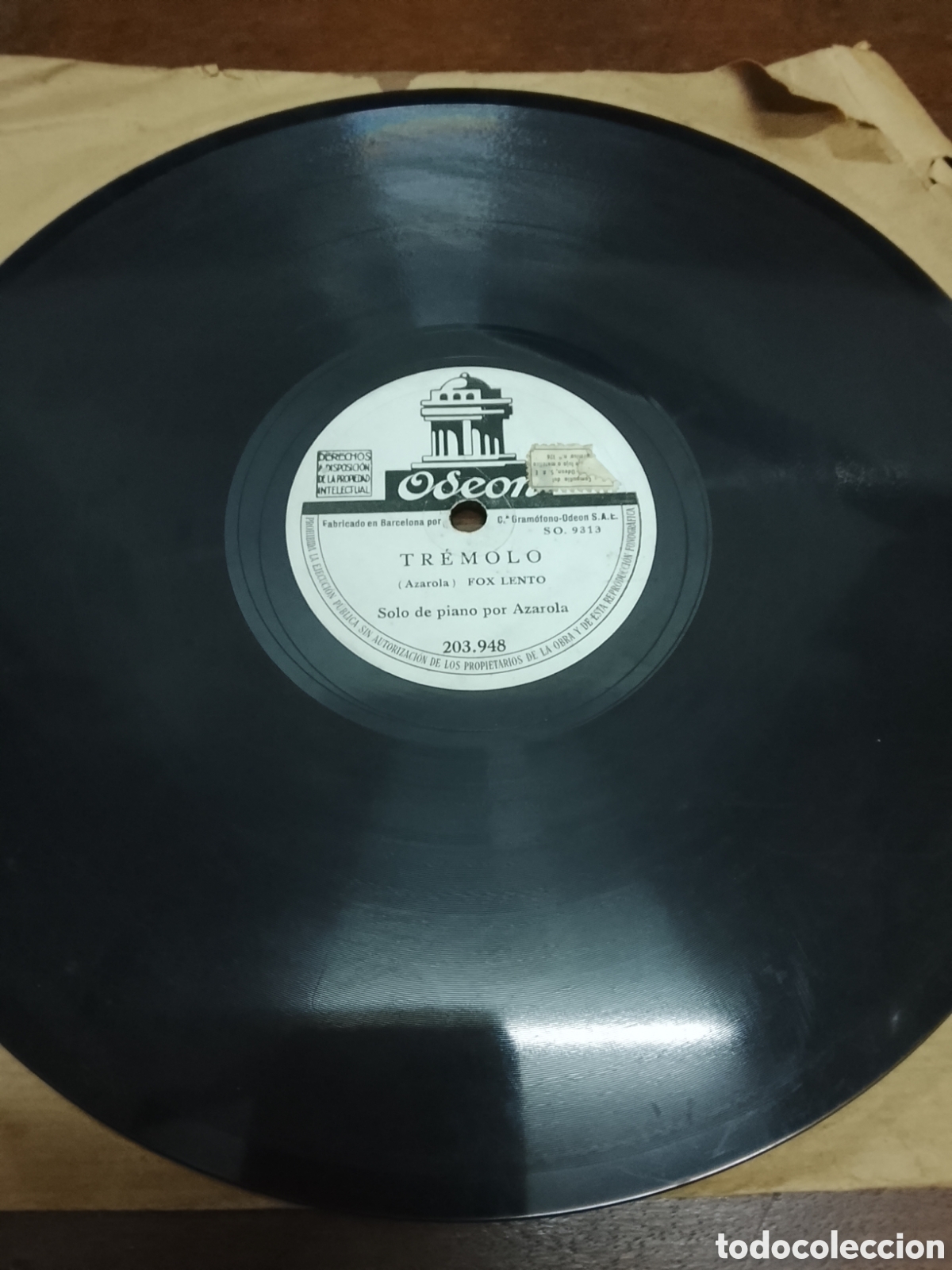 Discos de pizarra: Disco de pizarra saboreando ritmo solo de piano - Foto 4