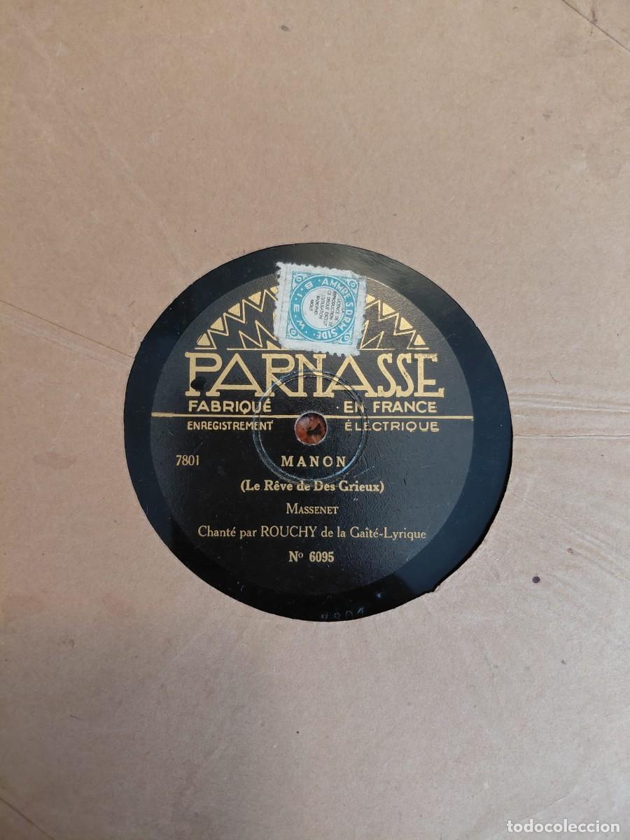 Discos de pizarra: MANON Disco de pizarra 78 rpm - Foto 1