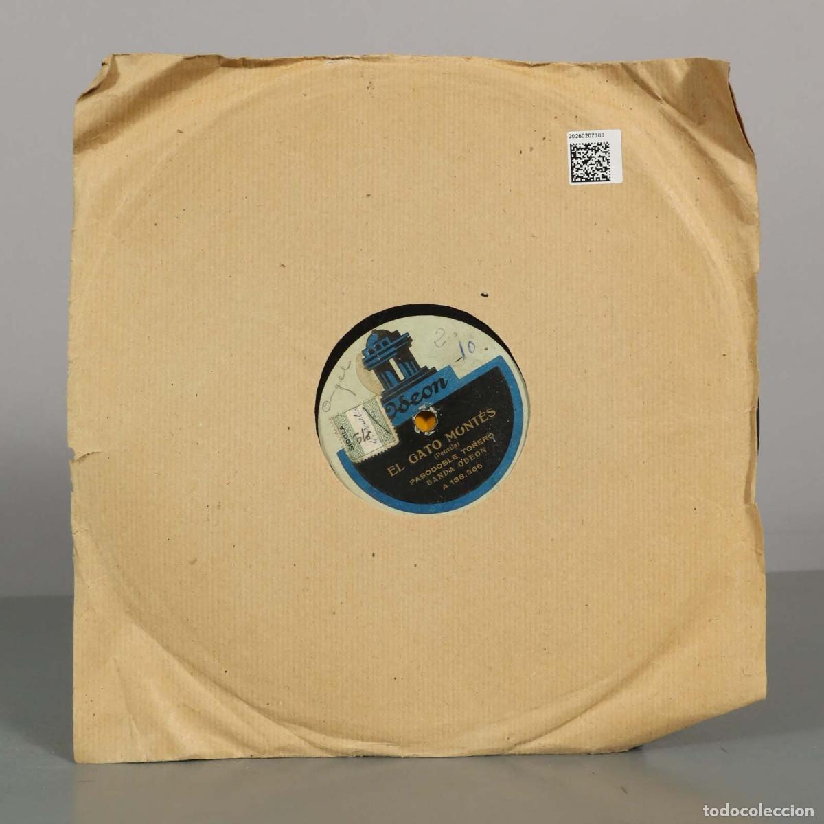 Discos de pizarra: DISCO DE PIZARRA. EL GATO MONTES. PENELLA. EL TESORO VIVES - Foto 2