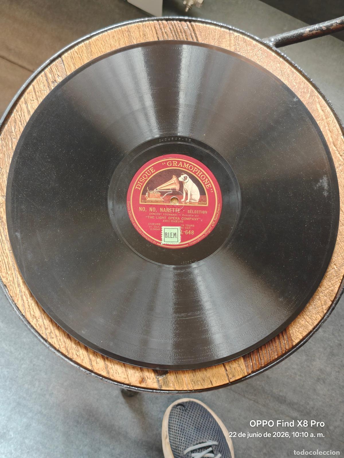 Discos de pizarra: Disco pizarra No No Nanette / Rose-Marie - The Light Opera Company