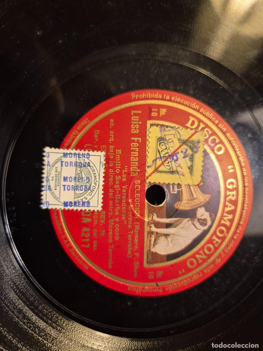 Discos de pizarra: Album discos &rdquo;Luisa Fernanda&rdquo; - Foto 8