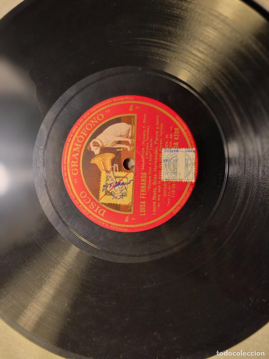 Discos de pizarra: Album discos &rdquo;Luisa Fernanda&rdquo; - Foto 9