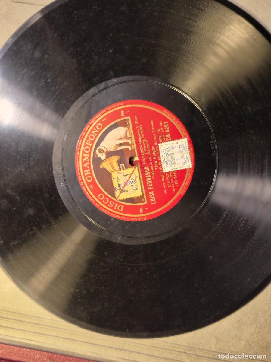 Discos de pizarra: Album discos &rdquo;Luisa Fernanda&rdquo; - Foto 12
