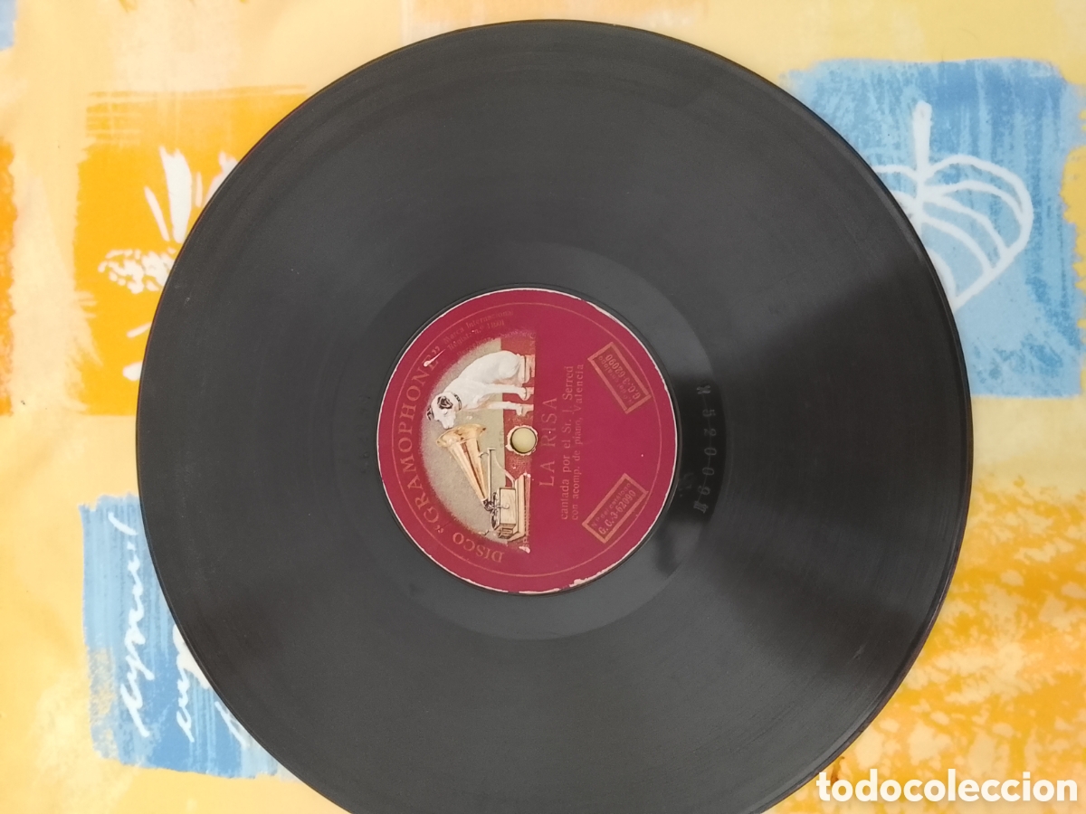 Discos de pizarra: Disco de pizarra la Risa sr.j.serred - Foto 2